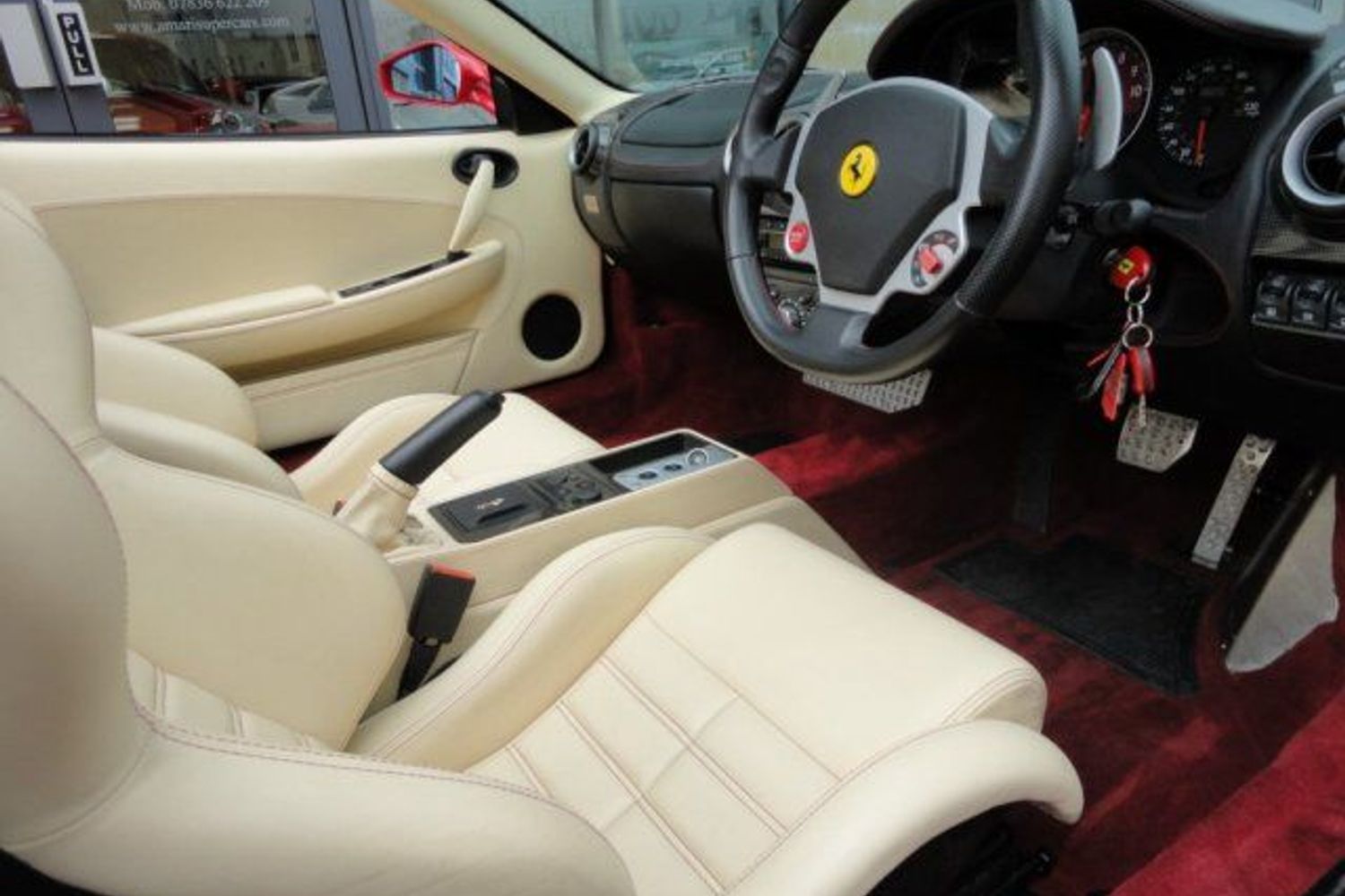 FERRARI F430 Spider F1 - Carbon Race Seats -