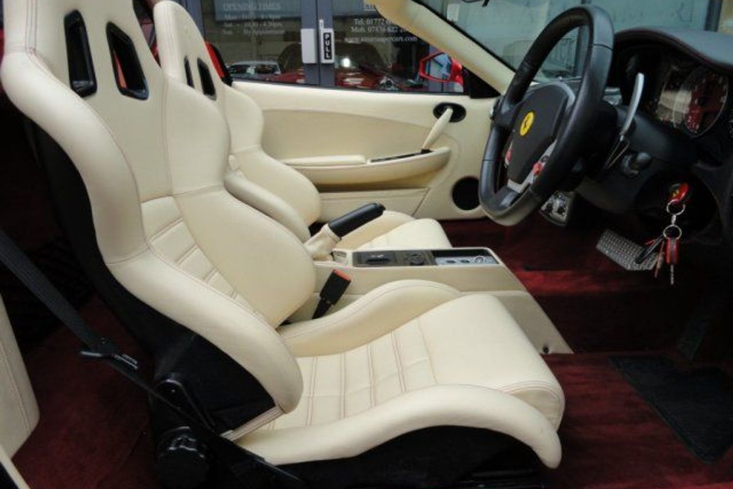 FERRARI F430 Spider F1 - Carbon Race Seats -