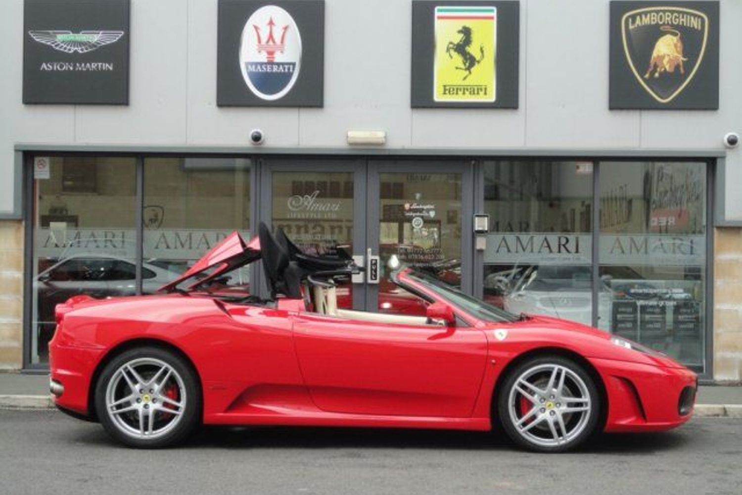 FERRARI F430 Spider F1 - Carbon Race Seats -