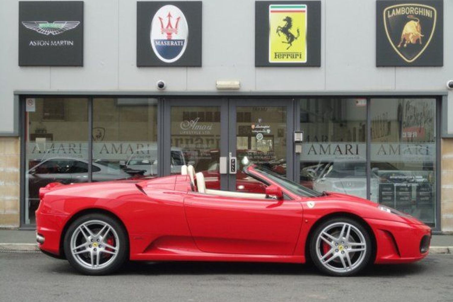 FERRARI F430 Spider F1 - Carbon Race Seats -