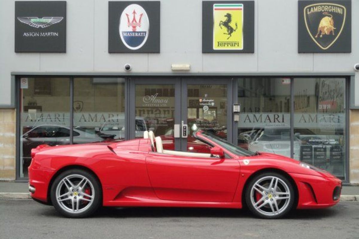 FERRARI F430 Spider F1 - Carbon Race Seats -