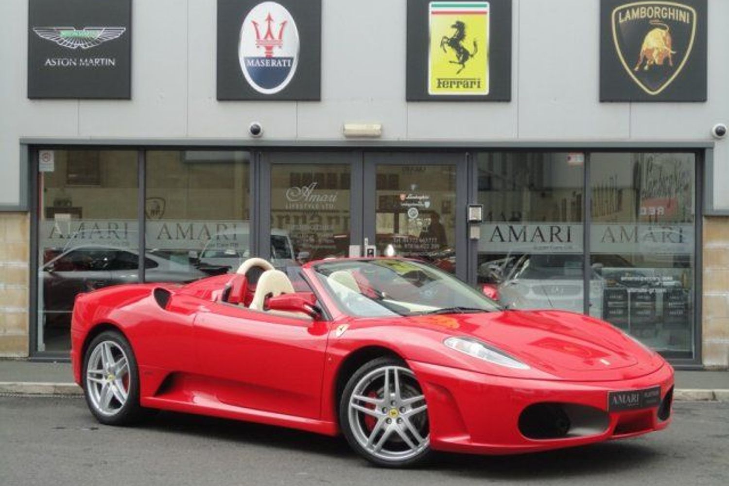 FERRARI F430 Spider F1 - Carbon Race Seats -