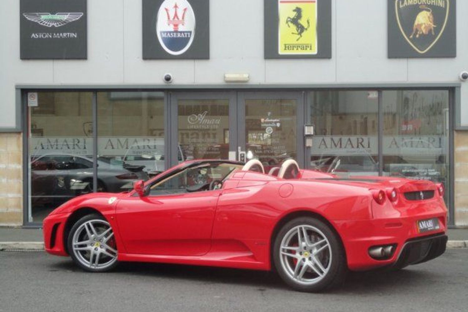 FERRARI F430 Spider F1 - Carbon Race Seats -