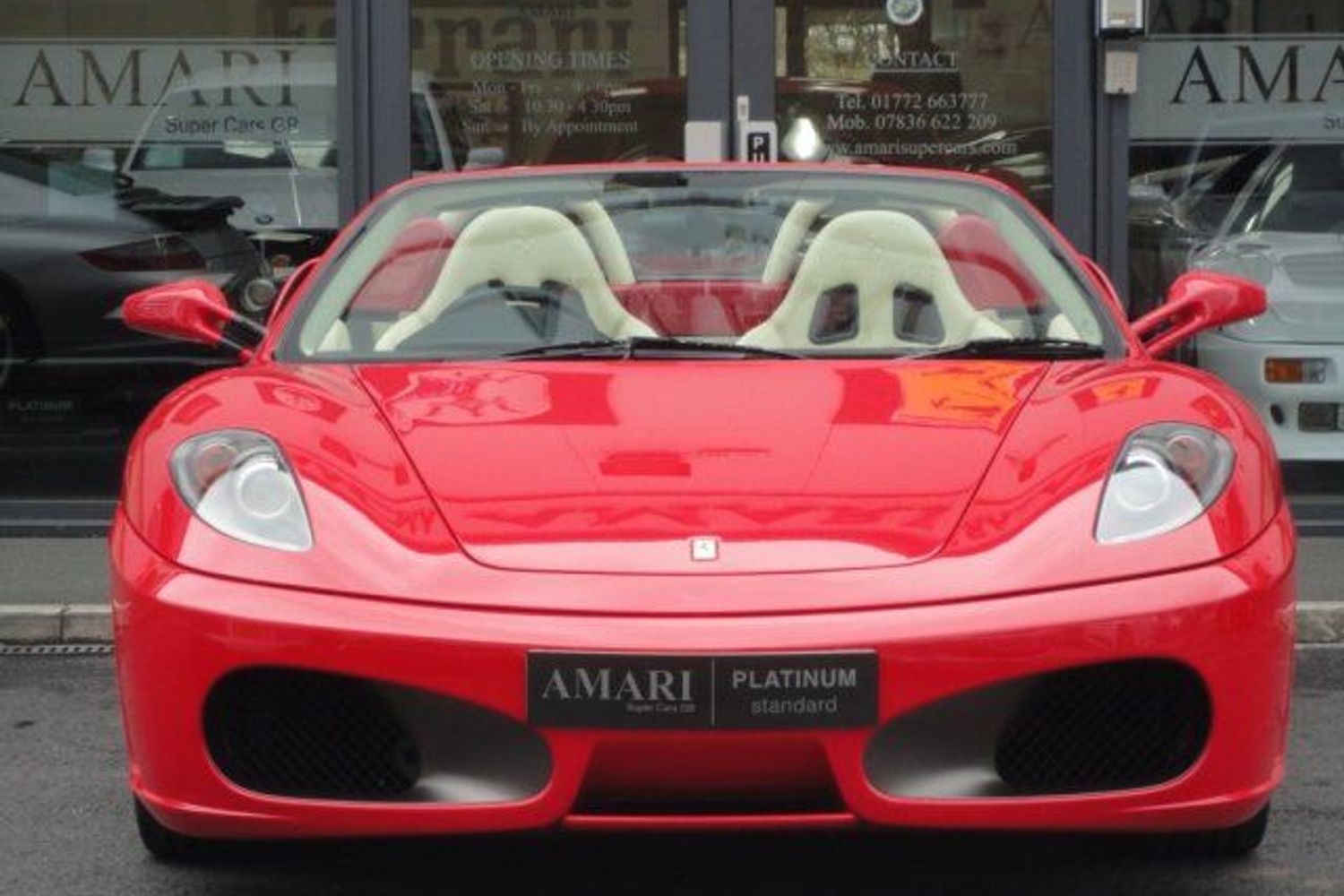 FERRARI F430 Spider F1 - Carbon Race Seats -