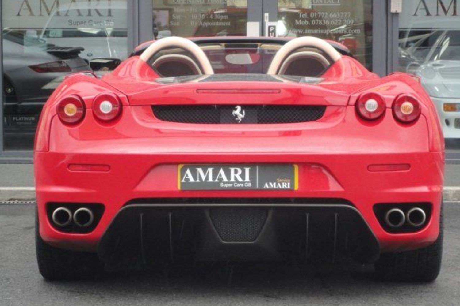 FERRARI F430 Spider F1 - Carbon Race Seats -