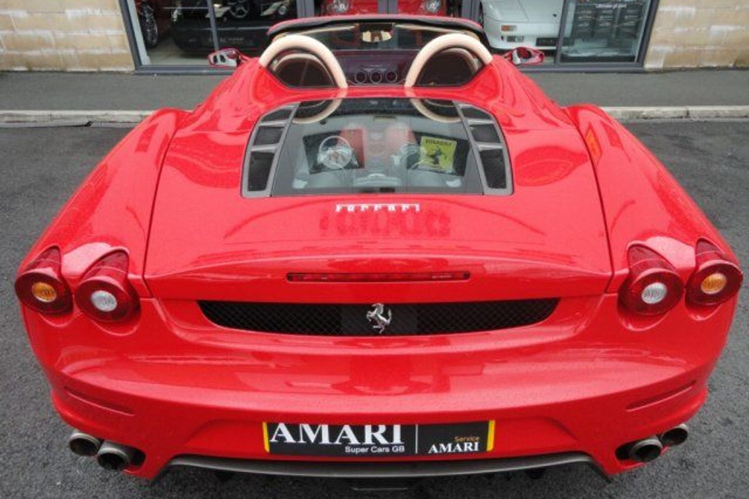FERRARI F430 Spider F1 - Carbon Race Seats -