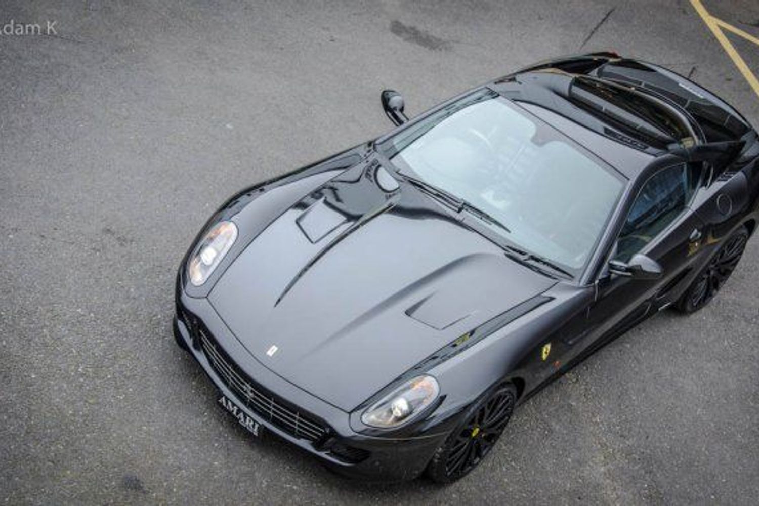 FERRARI 599 GTB F1 In Nero Daytona