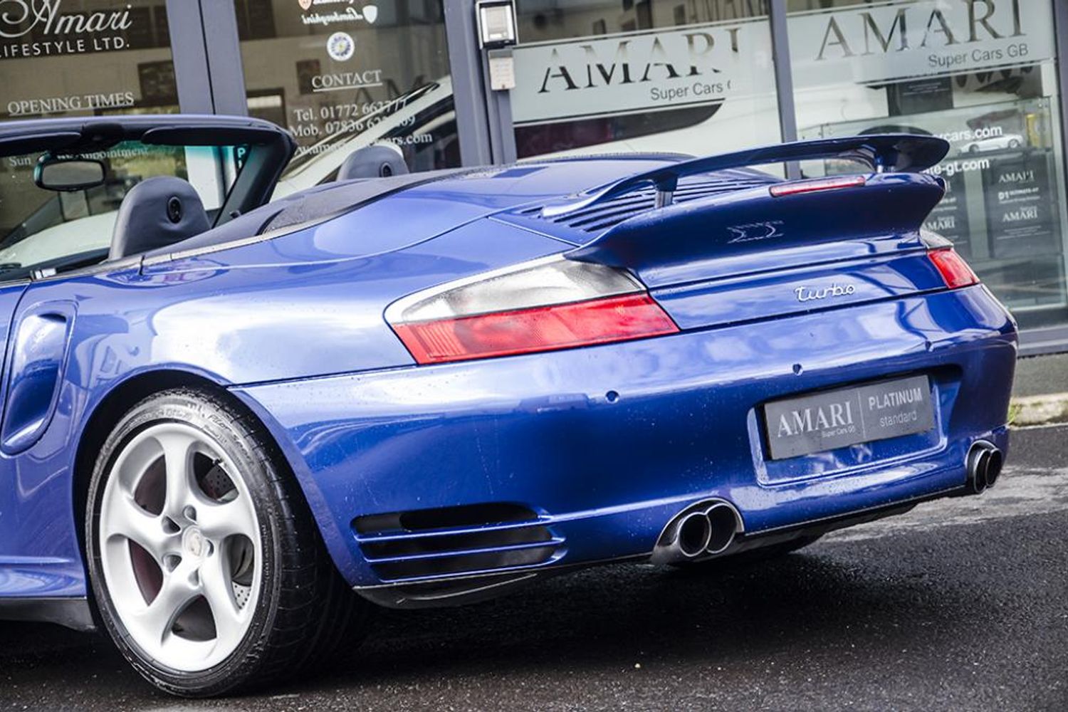 PORSCHE 911 [996] TURBO CABRIOLET 2dr Tiptonic S