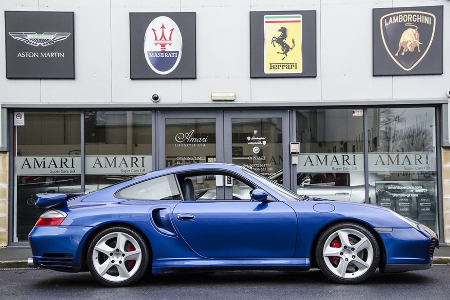 PORSCHE 911 [996] TURBO COUPE 2dr