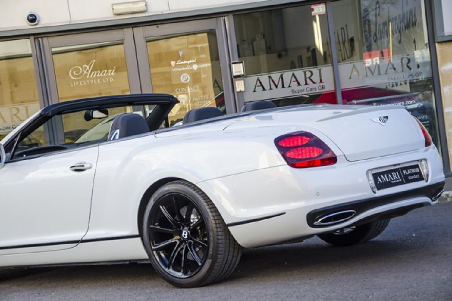 BENTLEY CONTINENTAL GTC CONVERTIBLE 6.0 W12 Supersports Auto
