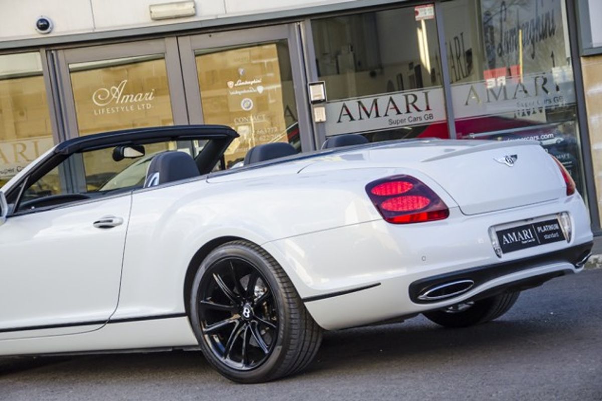 BENTLEY CONTINENTAL GTC CONVERTIBLE 6.0 W12 Supersports Auto