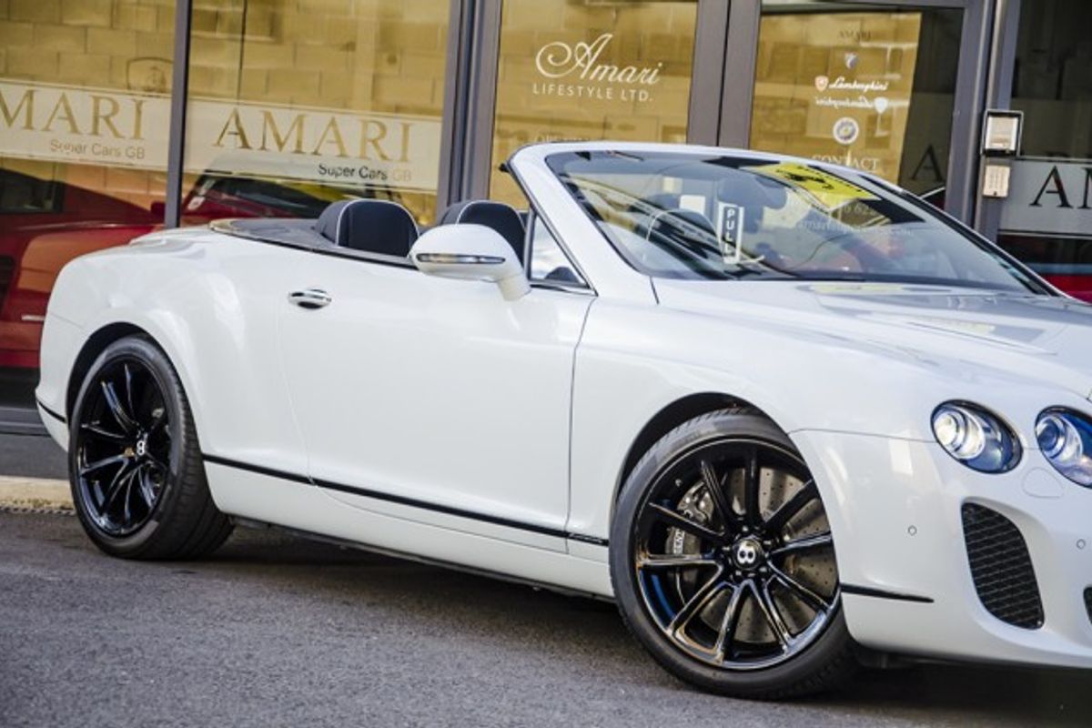 BENTLEY CONTINENTAL GTC CONVERTIBLE 6.0 W12 Supersports Auto