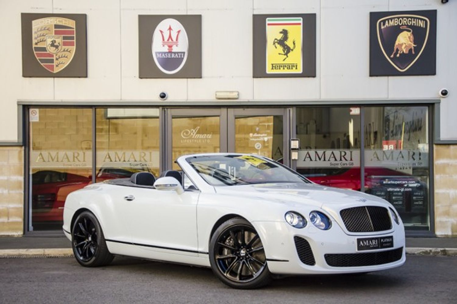 BENTLEY CONTINENTAL GTC CONVERTIBLE 6.0 W12 Supersports Auto