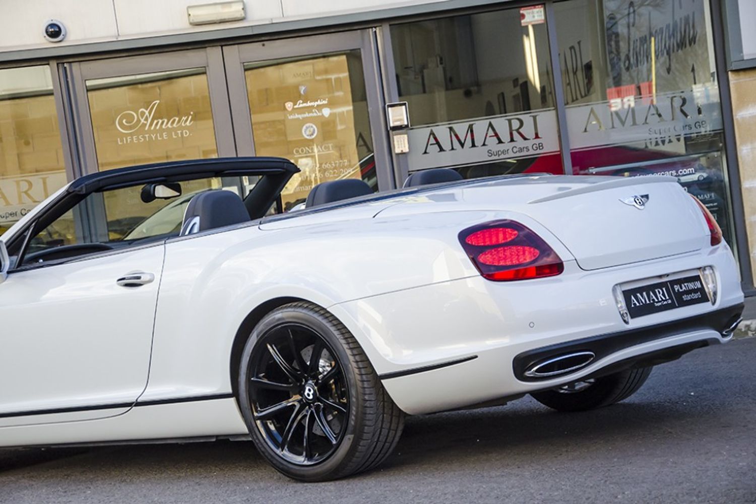BENTLEY CONTINENTAL GTC CONVERTIBLE 6.0 W12 Supersports Auto