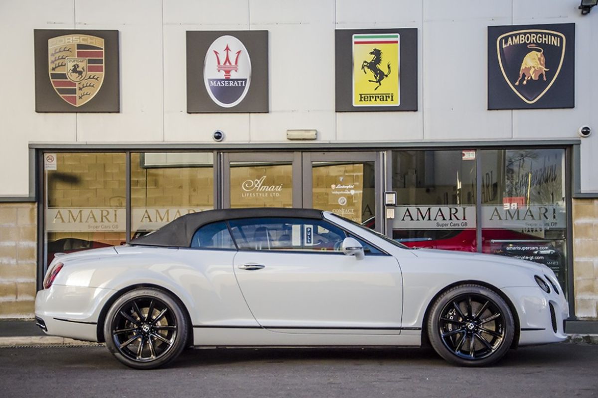 BENTLEY CONTINENTAL GTC CONVERTIBLE 6.0 W12 Supersports Auto