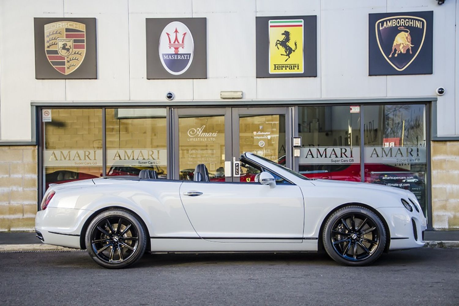 BENTLEY CONTINENTAL GTC CONVERTIBLE 6.0 W12 Supersports Auto