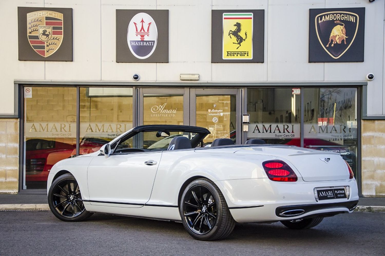 BENTLEY CONTINENTAL GTC CONVERTIBLE 6.0 W12 Supersports Auto