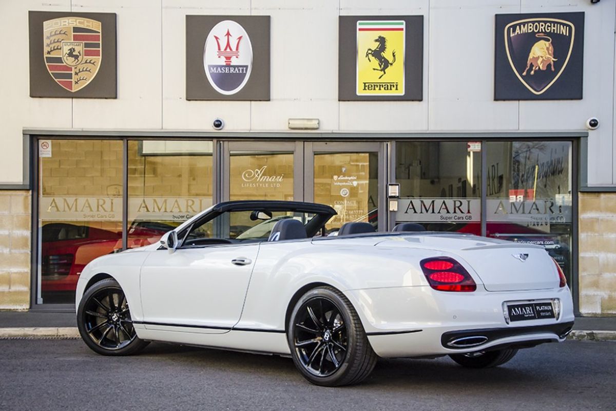 BENTLEY CONTINENTAL GTC CONVERTIBLE 6.0 W12 Supersports Auto