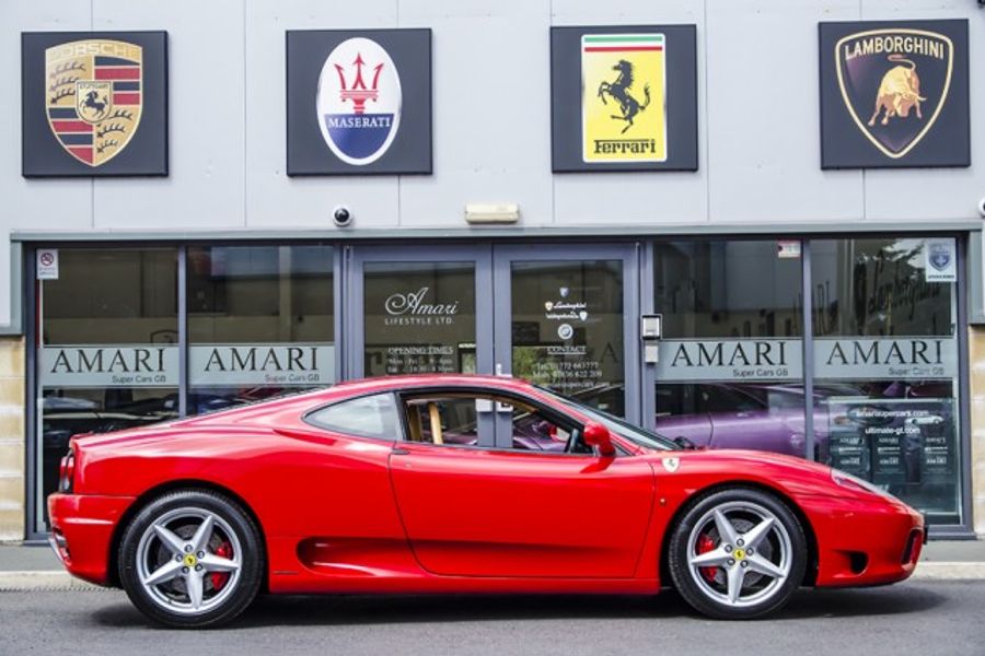 2001 FERRARI 360M COUPE