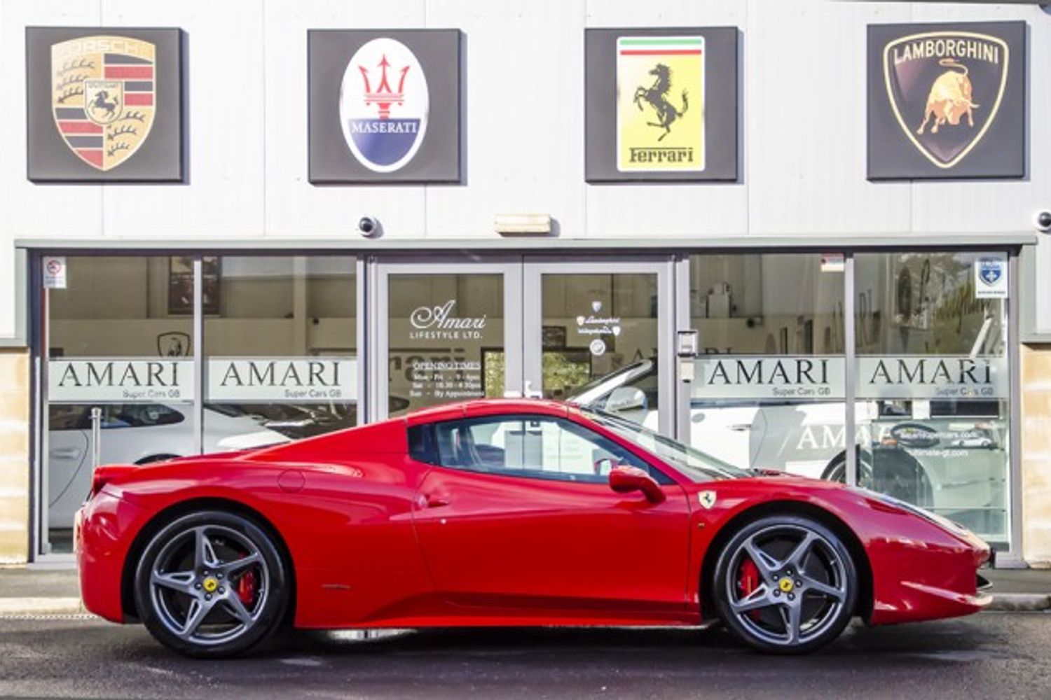 FERRARI 458 CONVERTIBLE Spider Auto