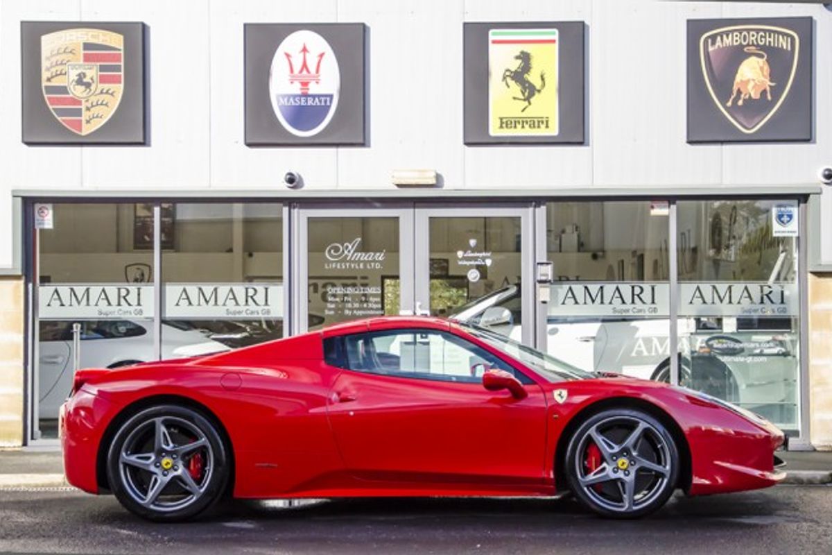 FERRARI 458 CONVERTIBLE Spider Auto