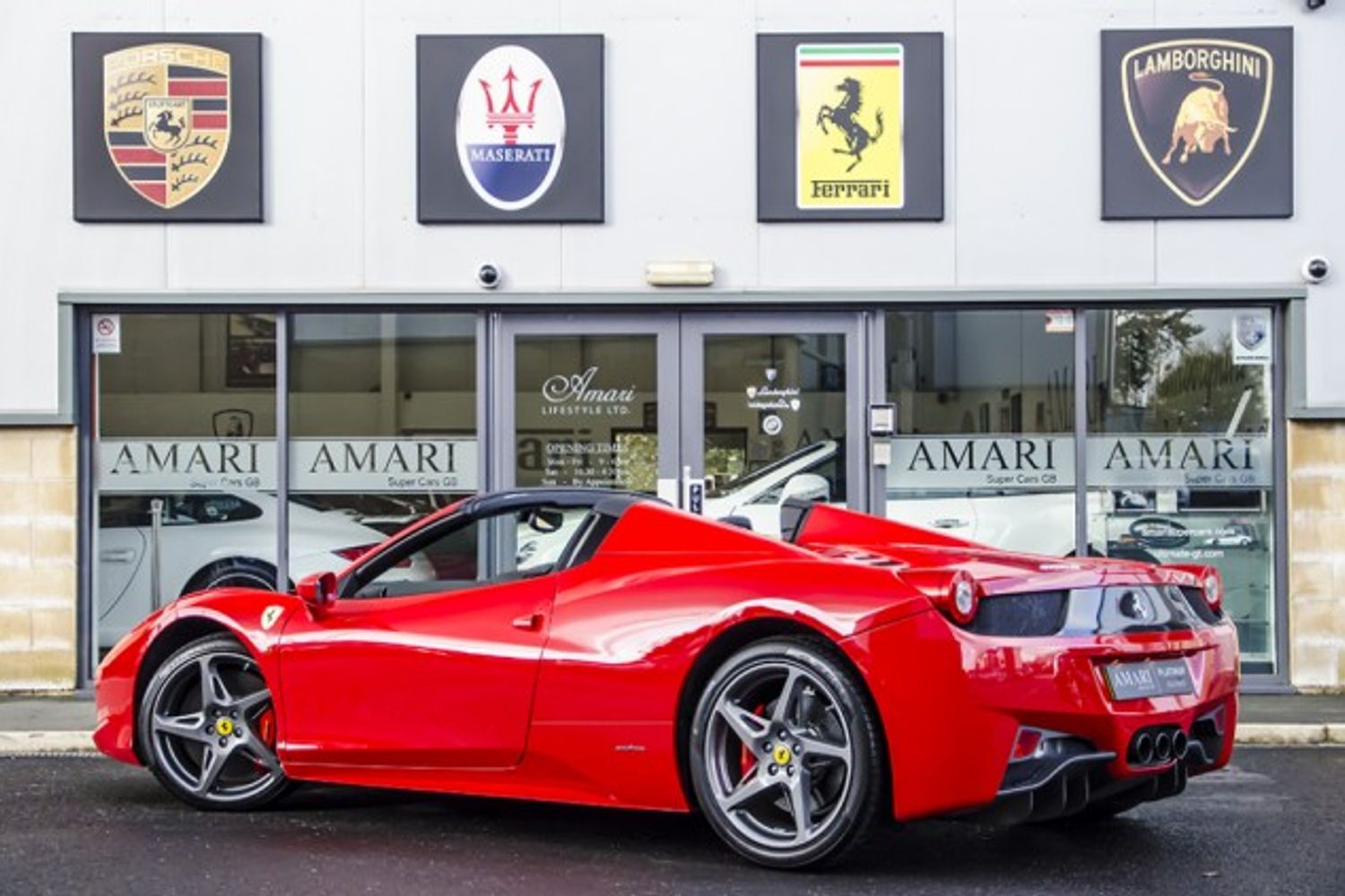 FERRARI 458 CONVERTIBLE Spider Auto