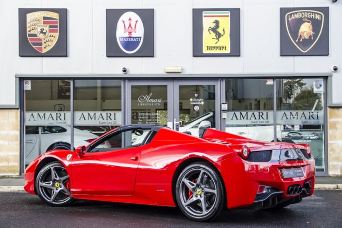 FERRARI 458 CONVERTIBLE Spider Auto
