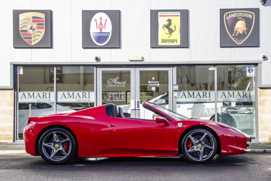 2013 FERRARI 458 CONVERTIBLE
