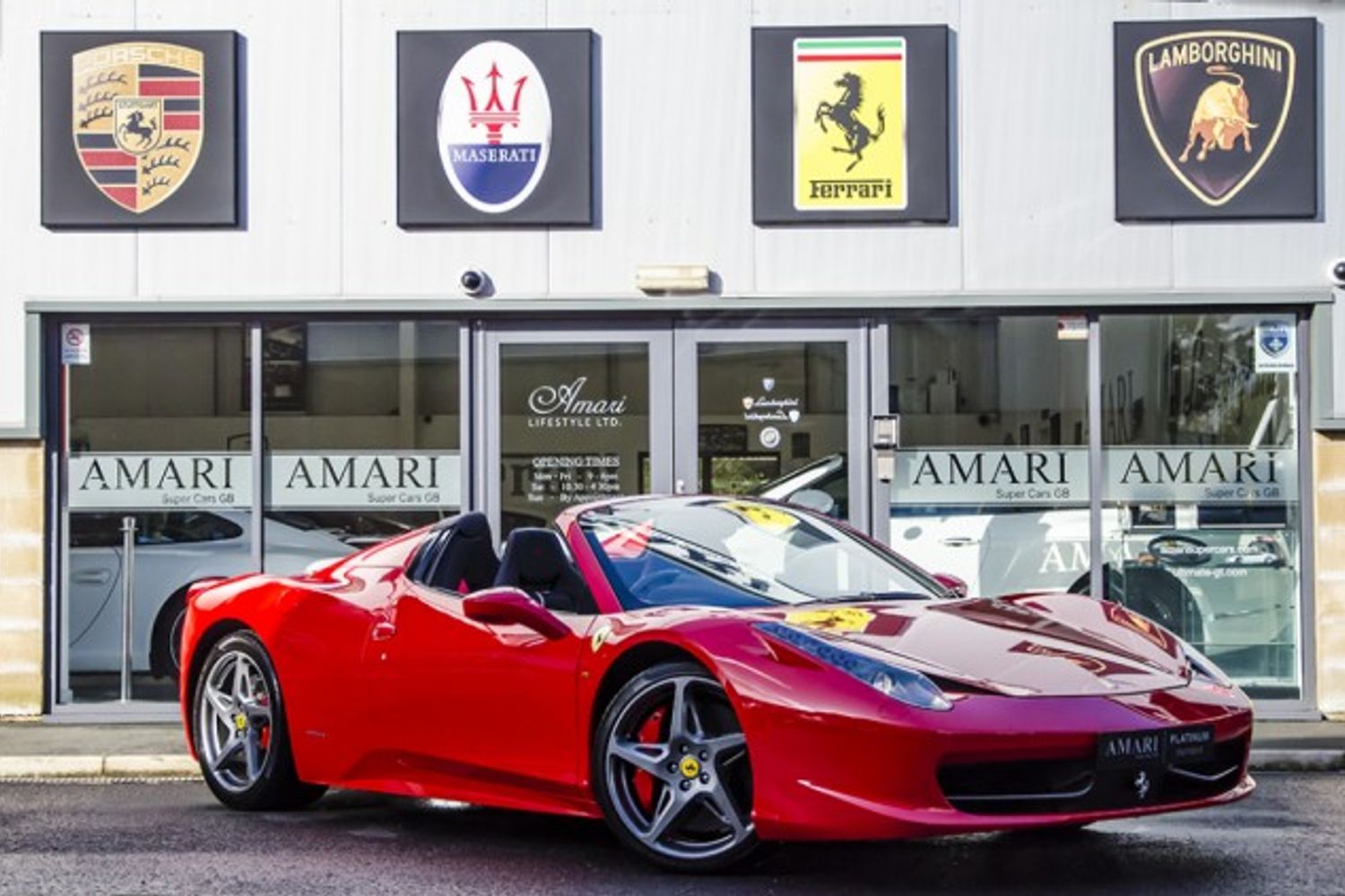 FERRARI 458 CONVERTIBLE Spider Auto