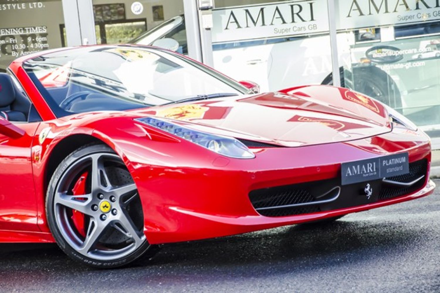 FERRARI 458 CONVERTIBLE Spider Auto