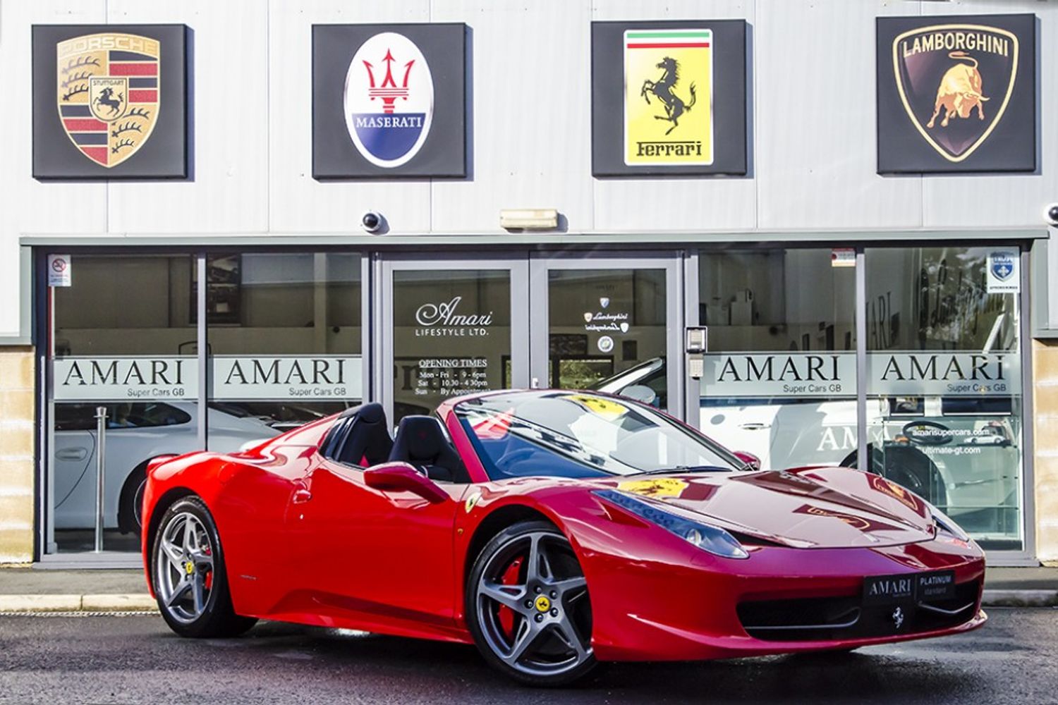 FERRARI 458 CONVERTIBLE Spider Auto