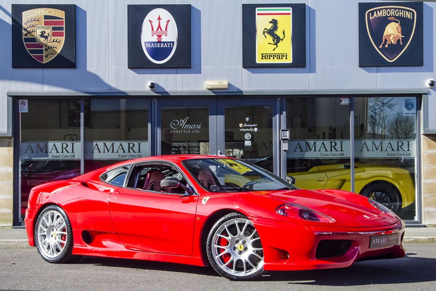 FERRARI 360M COUPE Challenge Stradale F1