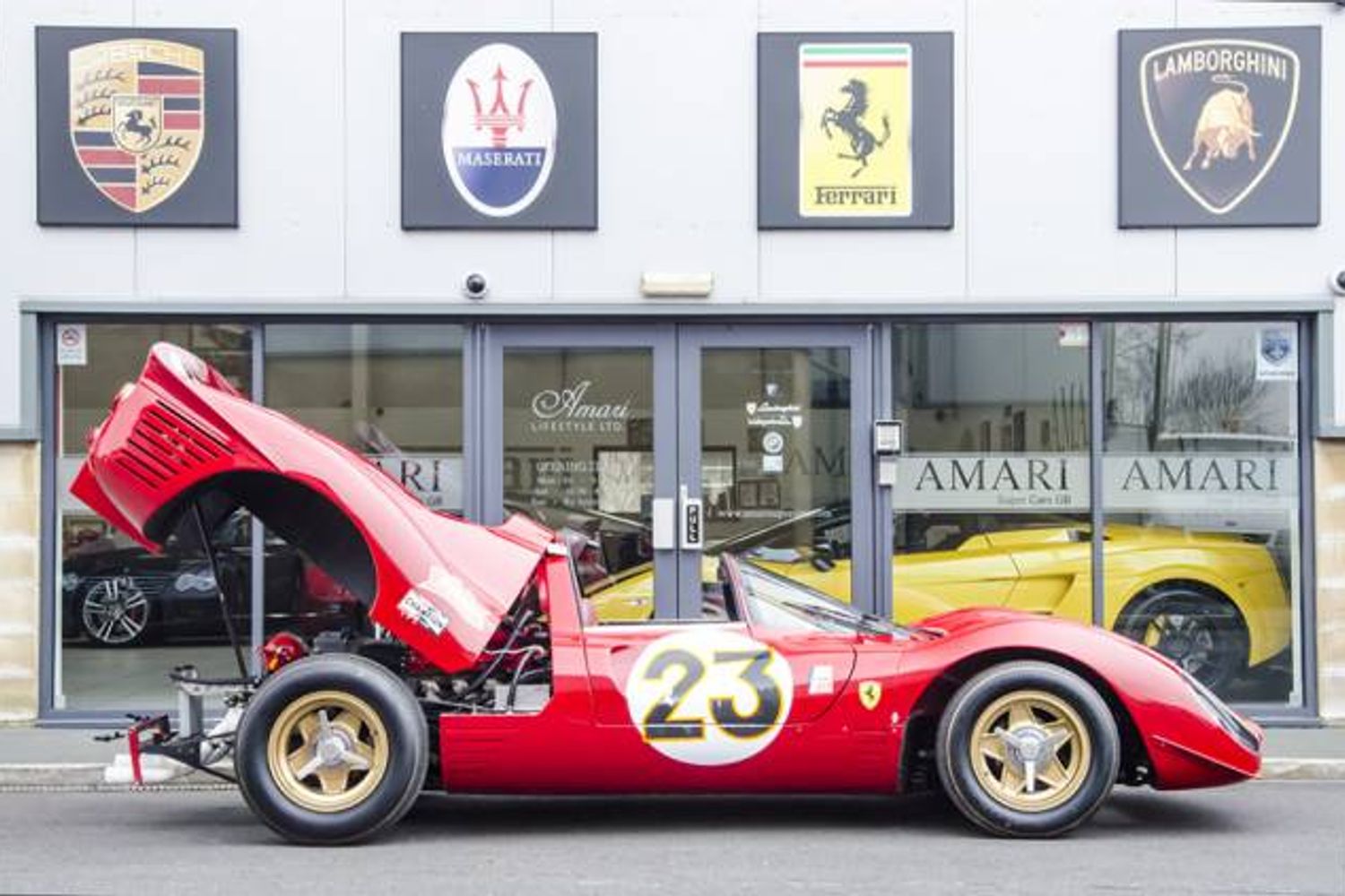 FERRARI P4 Recreation