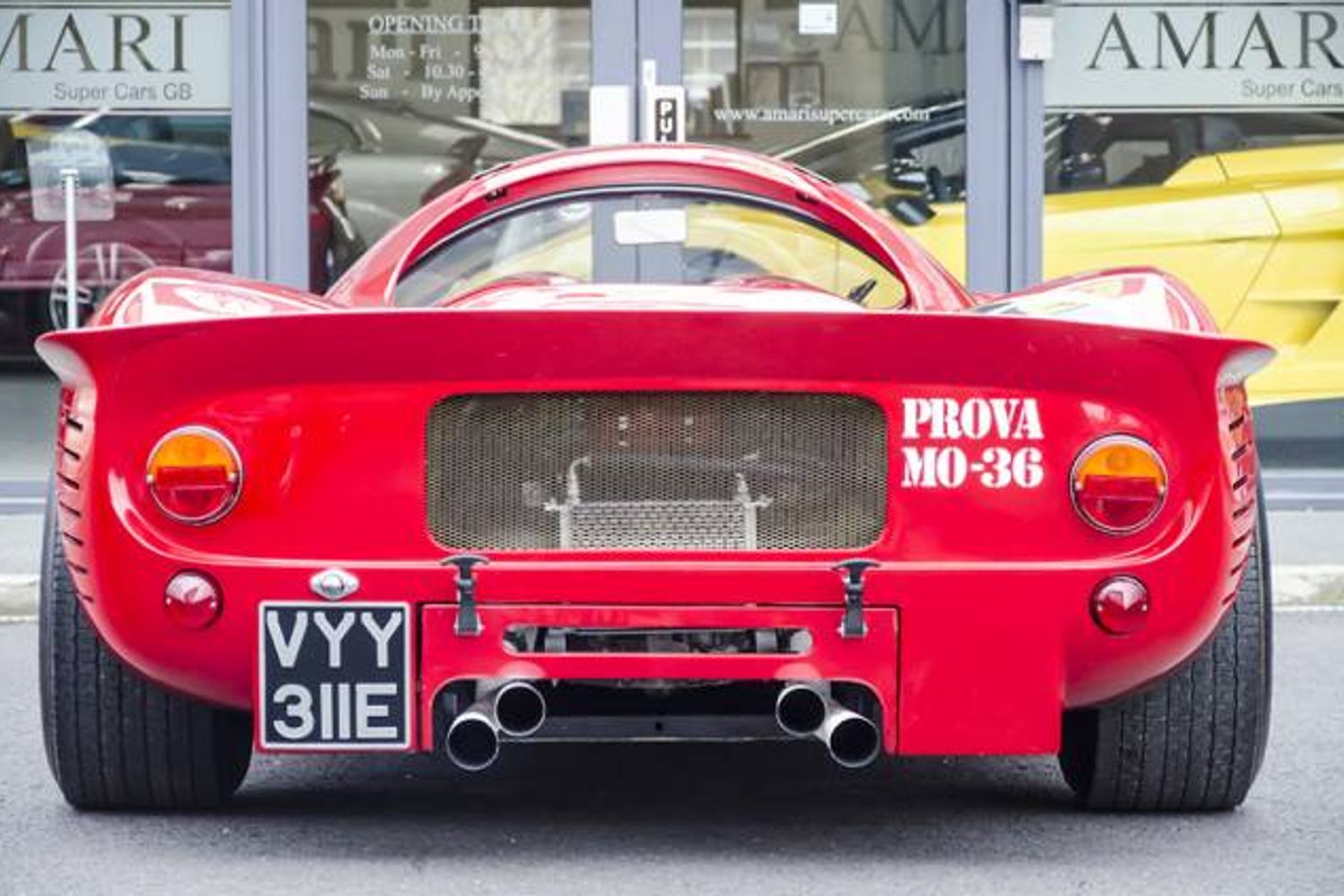 FERRARI P4 Recreation