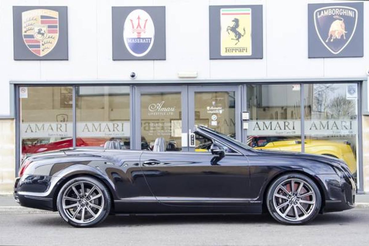 BENTLEY CONTINENTAL GTC CONVERTIBLE 6.0 W12 Supersports Auto