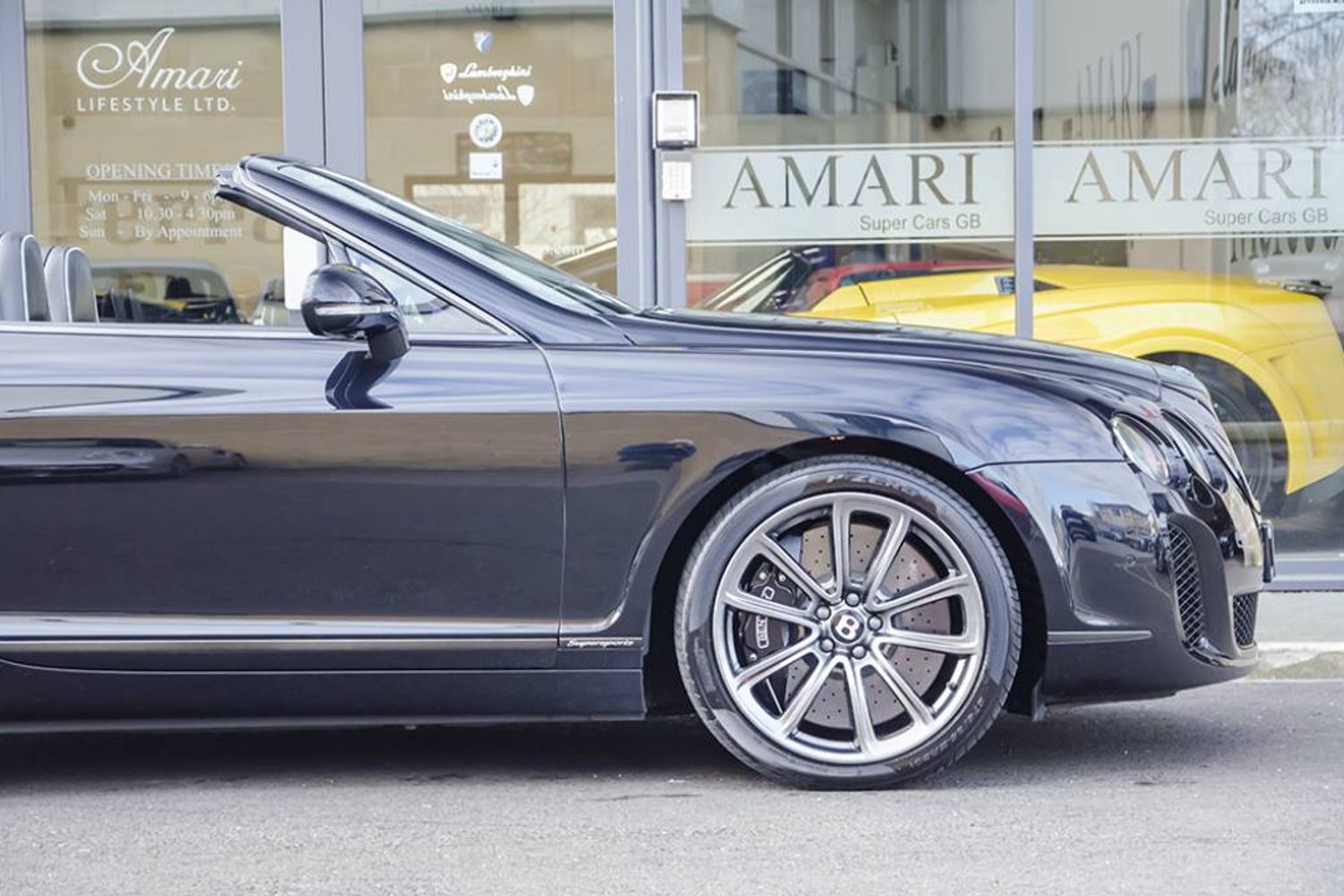 BENTLEY CONTINENTAL GTC CONVERTIBLE 6.0 W12 Supersports Auto