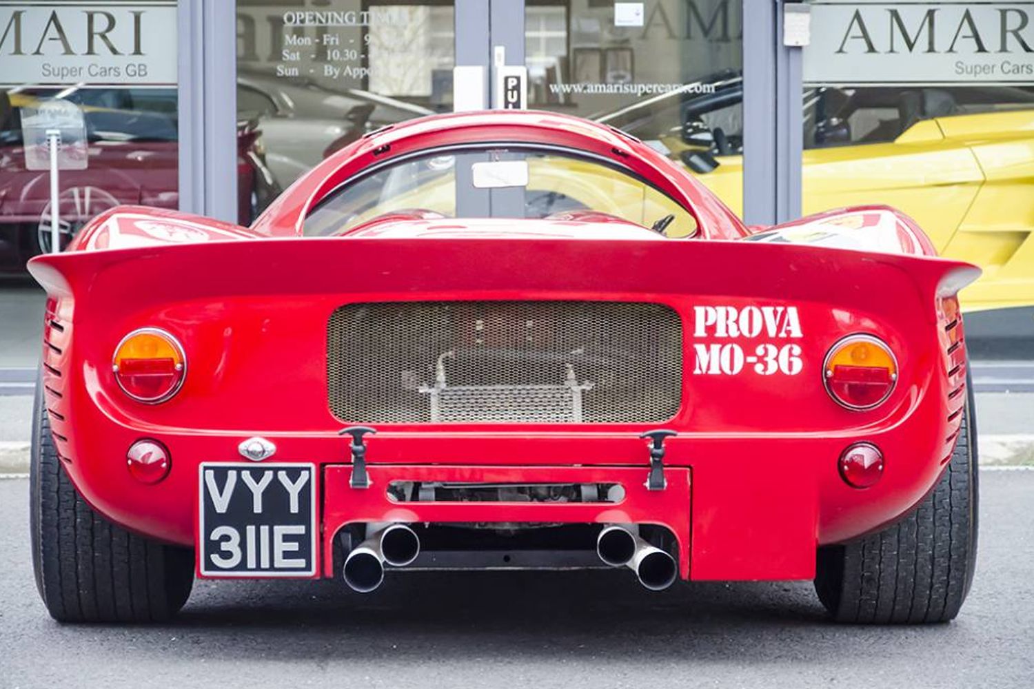 FERRARI P4 Recreation