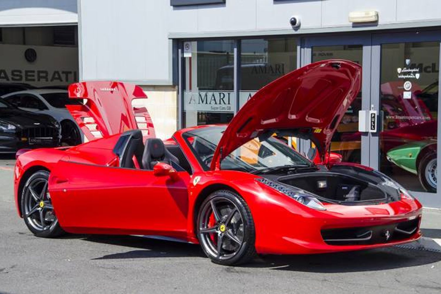 FERRARI 458 CONVERTIBLE Spider Auto