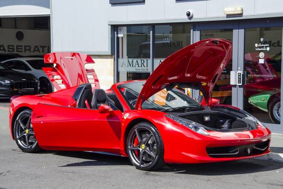 FERRARI 458 CONVERTIBLE Spider Auto