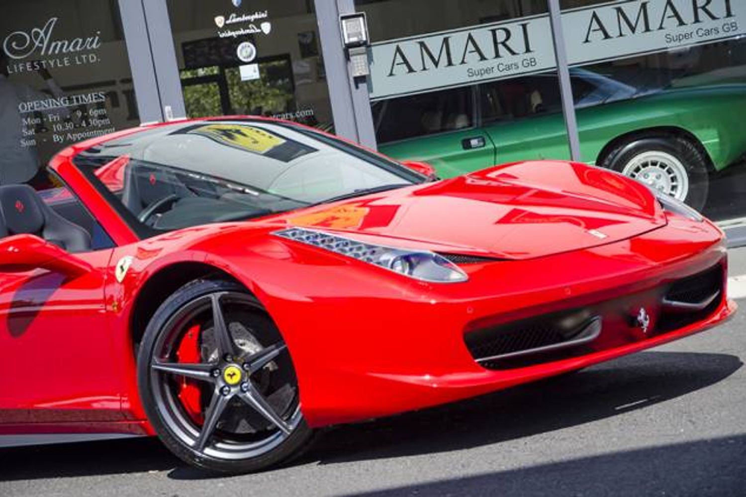 FERRARI 458 CONVERTIBLE Spider Auto