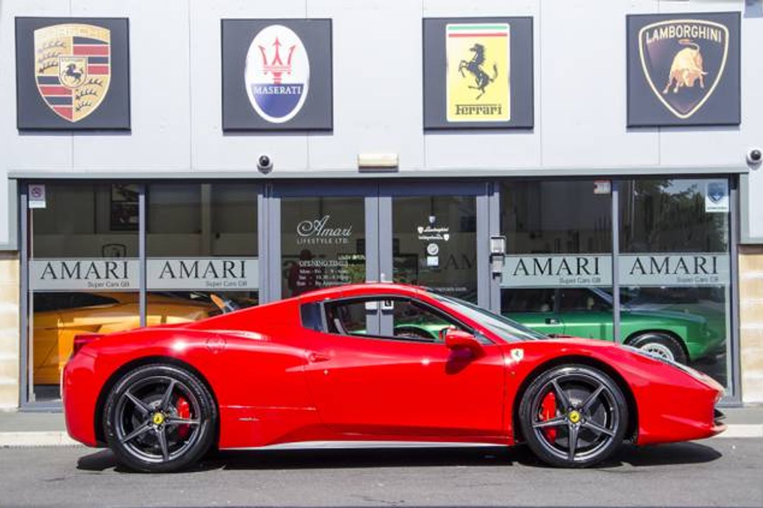 FERRARI 458 CONVERTIBLE Spider Auto
