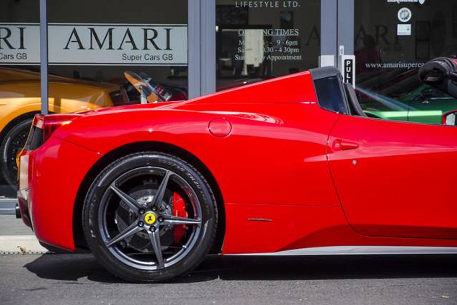 FERRARI 458 CONVERTIBLE Spider Auto