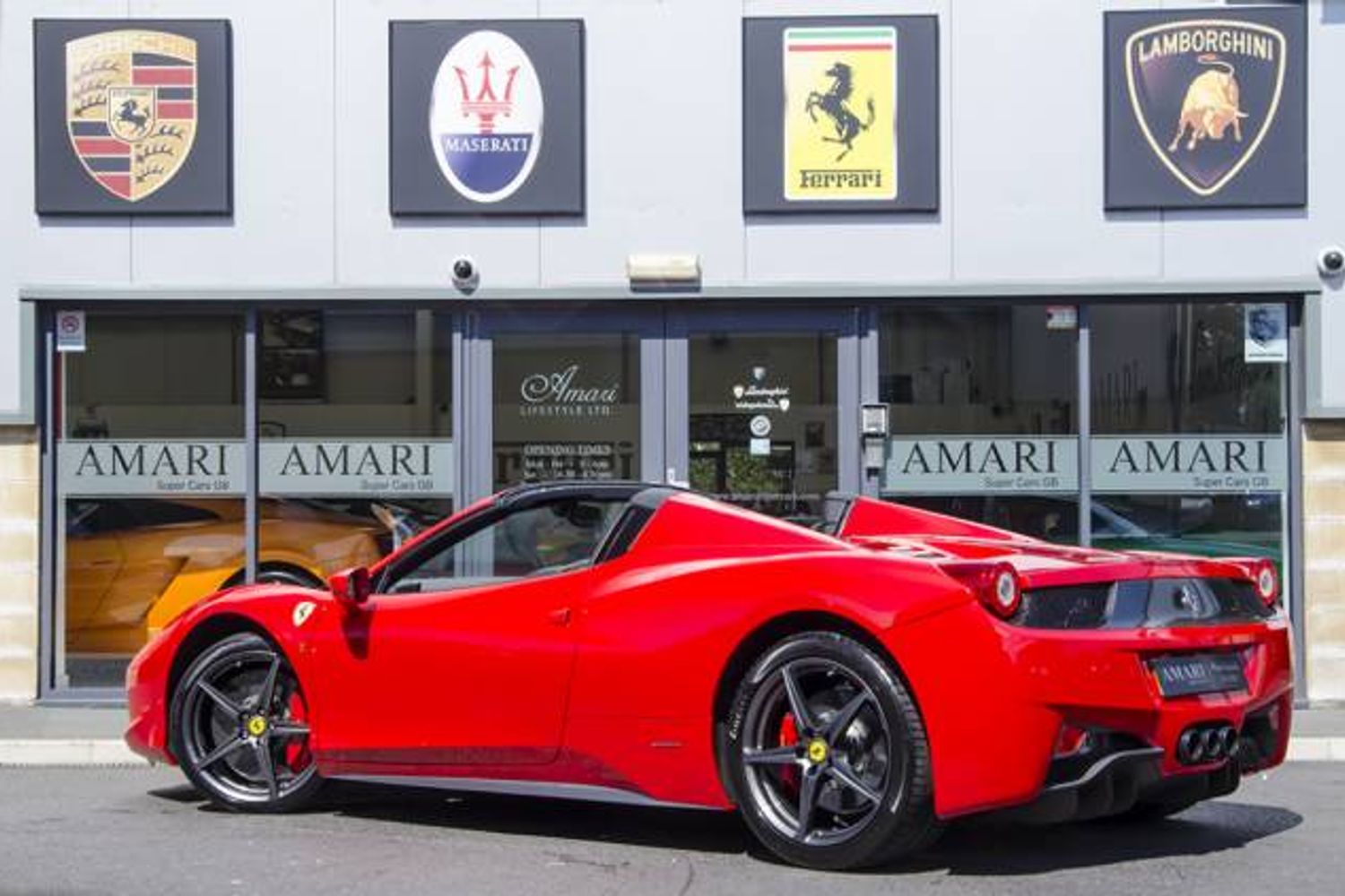 FERRARI 458 CONVERTIBLE Spider Auto