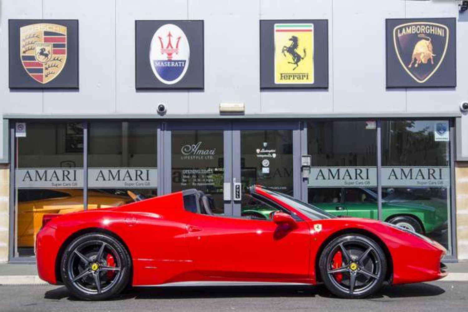 FERRARI 458 CONVERTIBLE Spider Auto