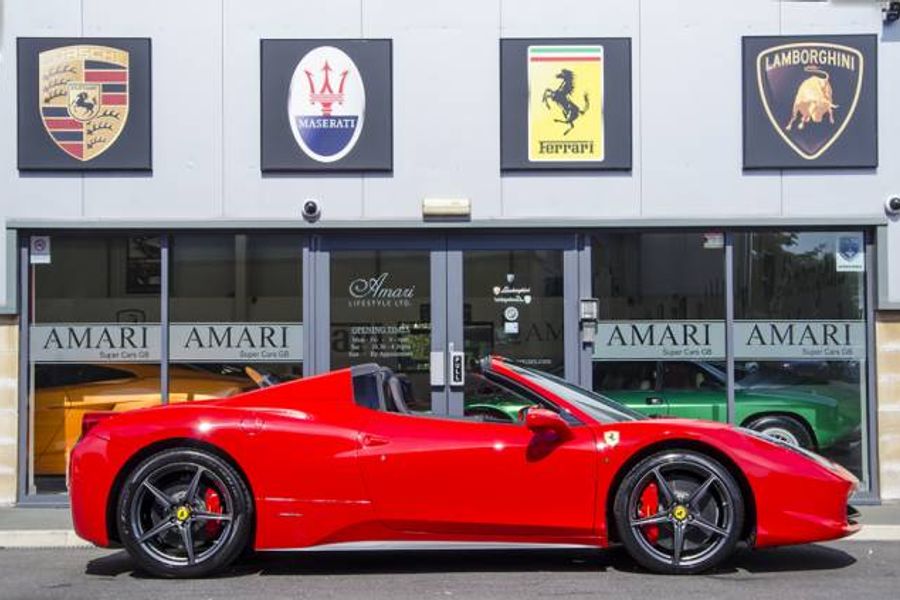 2013 FERRARI 458 CONVERTIBLE