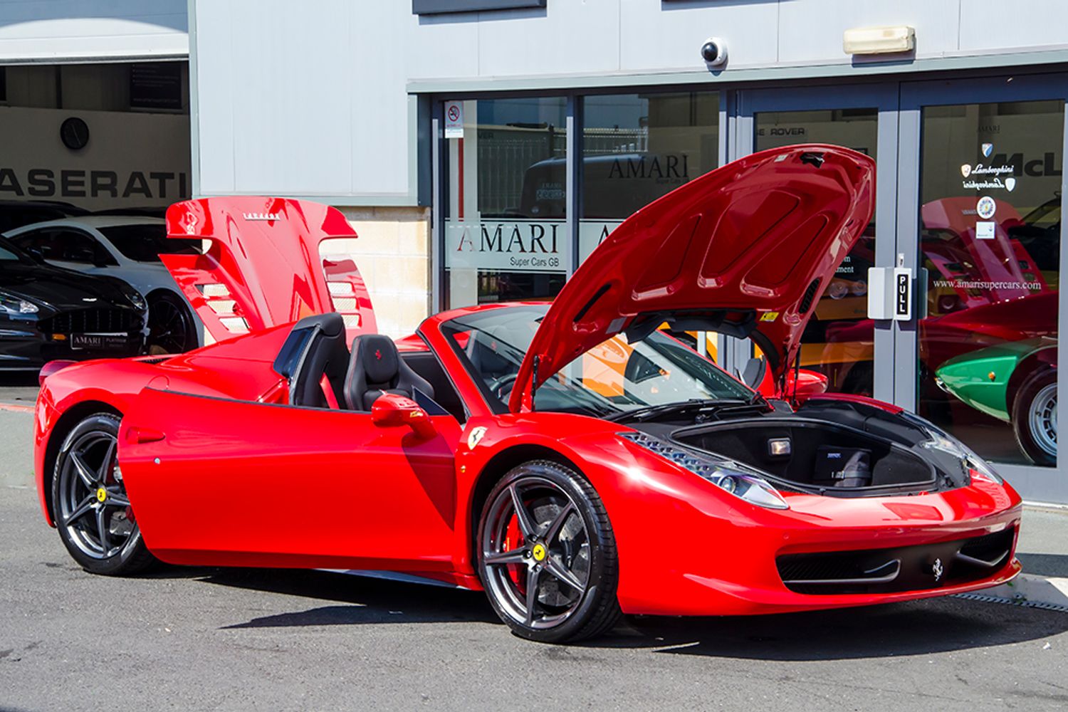 FERRARI 458 CONVERTIBLE Spider Auto