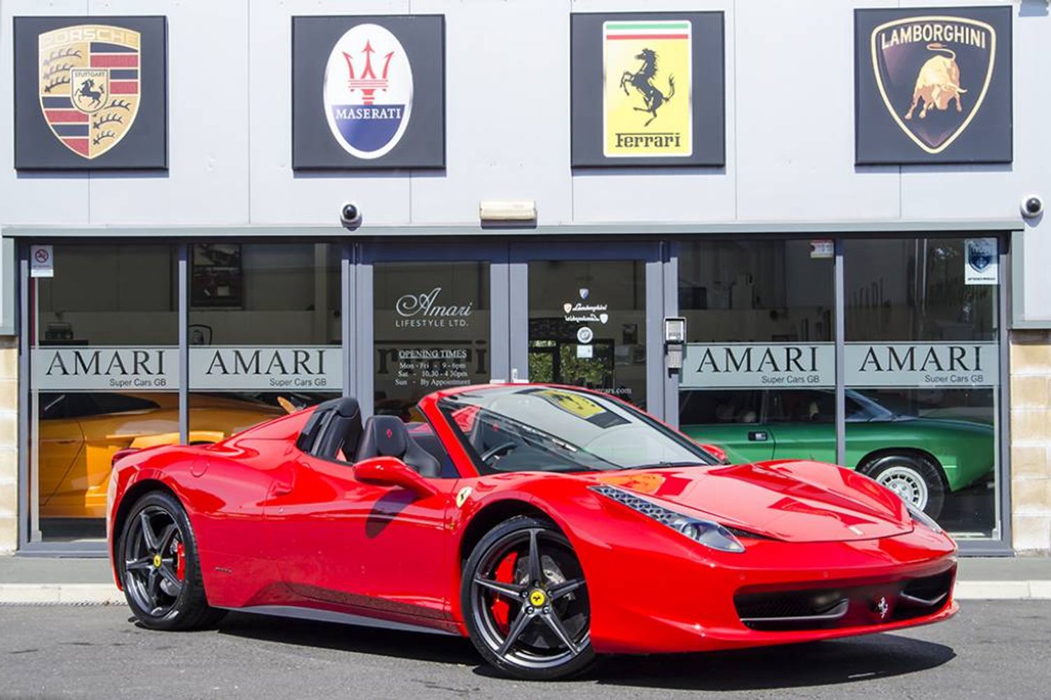 FERRARI 458 CONVERTIBLE Spider Auto