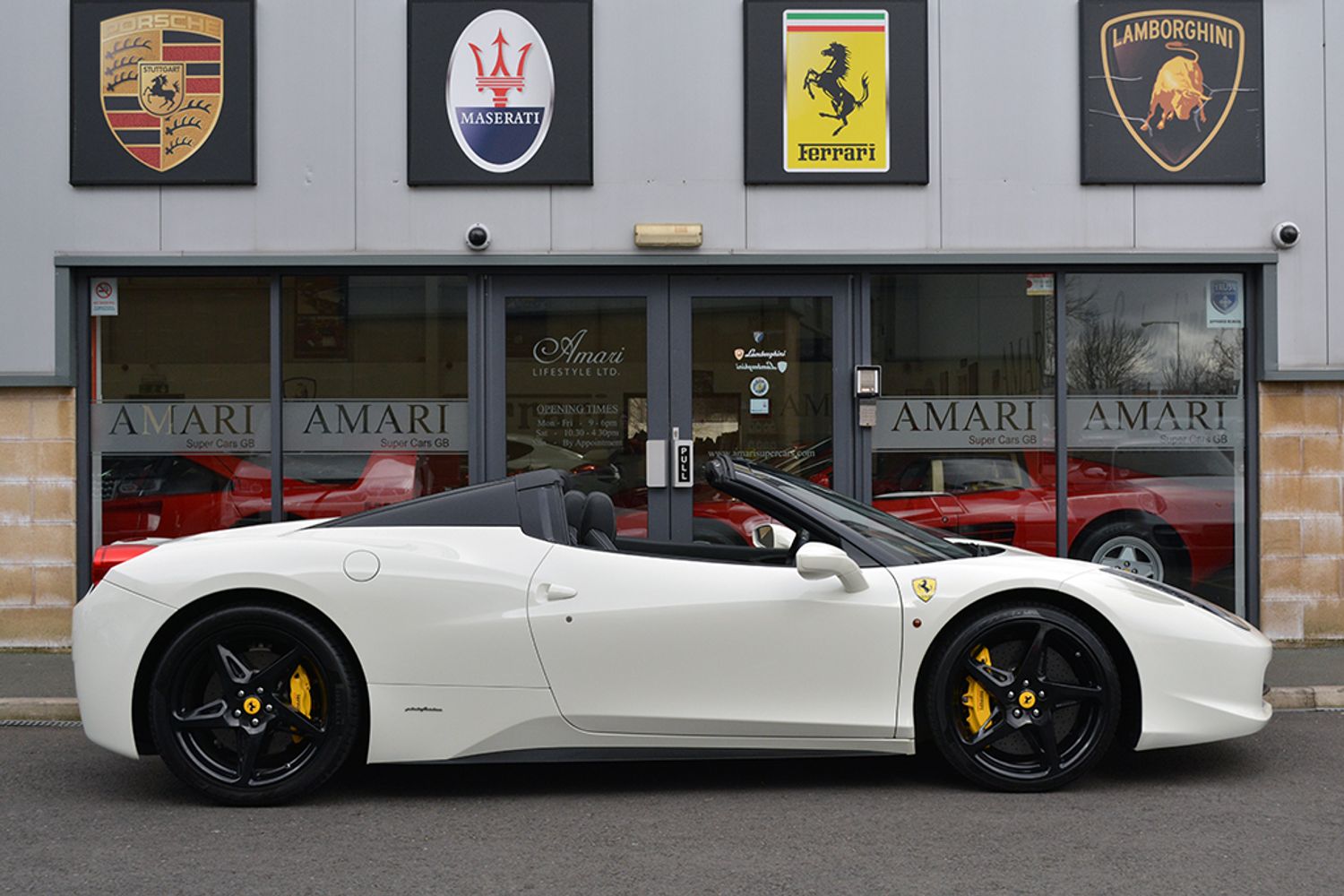 FERRARI 458 CONVERTIBLE Spider Auto