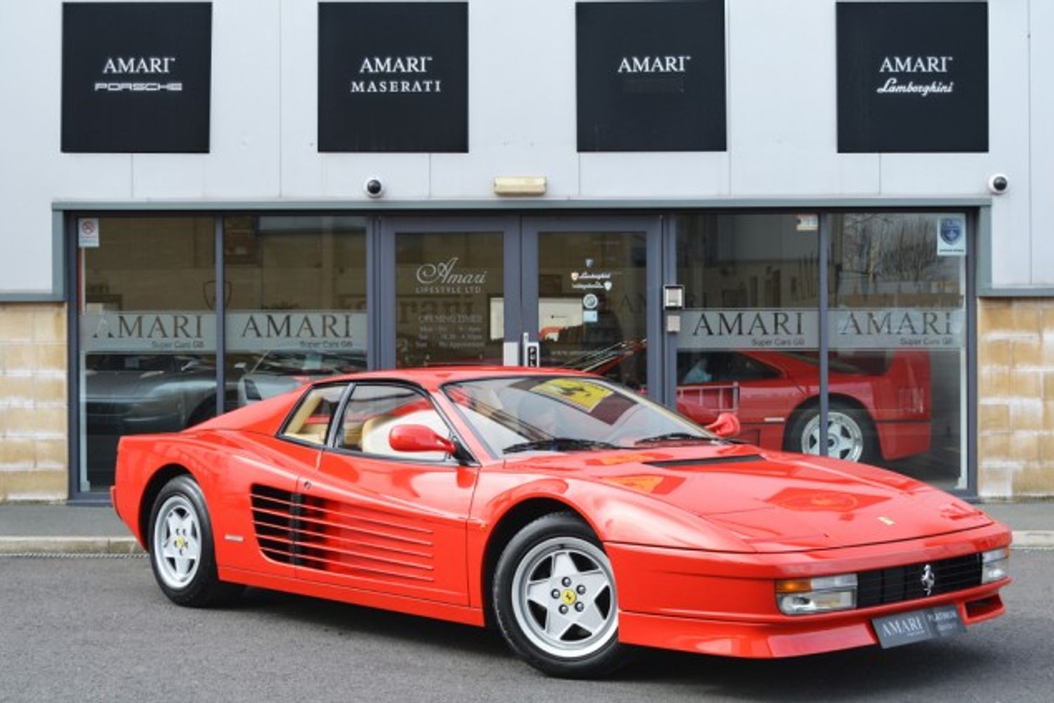 FERRARI Testarossa Left Hand Drive