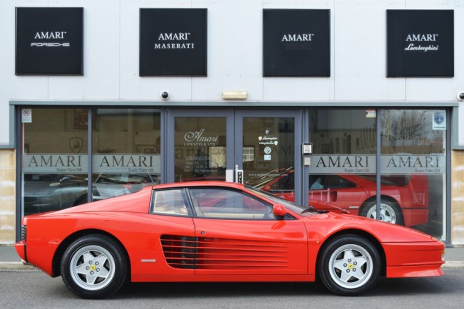 FERRARI Testarossa Left Hand Drive